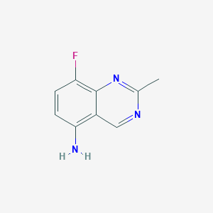 8-Fluoro-2-methylquinazolin-5-amine