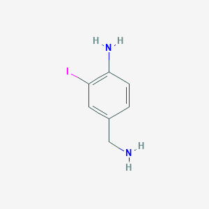 4-(Aminomethyl)-2-iodoaniline
