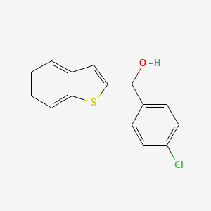 1-Benzothiophen-2-yl-(4-chlorophenyl)methanol