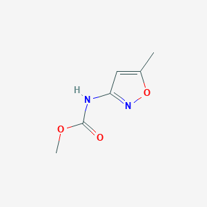 molecular formula C6H8N2O3 B8786545 Methyl (5-methylisoxazol-3-yl)carbamate 