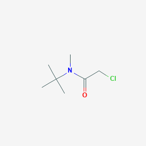 molecular formula C7H14ClNO B8786553 N-tert-butyl-2-chloro-N-methylacetamide CAS No. 158890-31-4