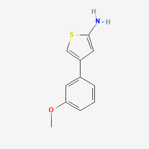 2-Thiophenamine, 4-(3-methoxyphenyl)-