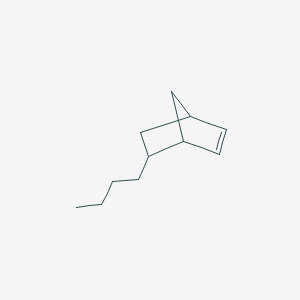 molecular formula C11H18 B8786818 Bicyclo[2.2.1]hept-2-ene, 5-butyl- CAS No. 22094-81-1