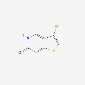 molecular formula C7H4BrNOS B8786832 3-bromothieno[3,2-c]pyridin-6(5H)-one 