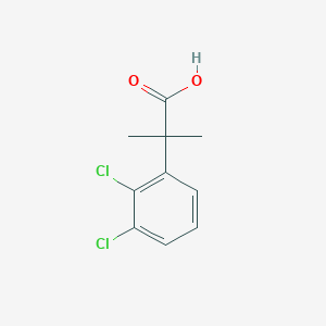molecular formula C10H10Cl2O2 B8786861 2-(2,3-Dichlorophenyl)-2-methylpropanoic acid 