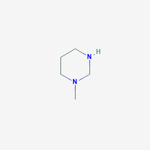 molecular formula C5H12N2 B8786983 1-Methylhexahydropyrimidine CAS No. 31952-00-8