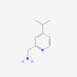 molecular formula C9H14N2 B8787097 (4-Isopropylpyridin-2-yl)methanamine 