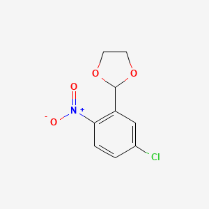 2-(5-Chloro-2-nitrophenyl)-1,3-dioxolane