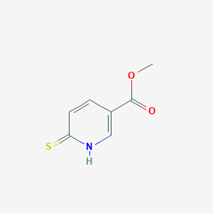 6-Mercapto-nicotinic acid methyl ester