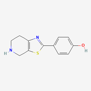 4-(4,5,6,7-Tetrahydrothiazolo[5,4-C]pyridin-2-YL)phenol