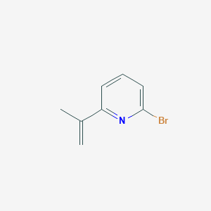 molecular formula C8H8BrN B8787338 2-Bromo-6-isopropenylpyridine 