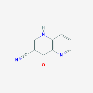 4-Hydroxy-1,5-naphthyridine-3-carbonitrile
