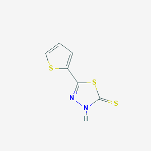 2-Mercapto-5-thienyl-1,3,4-thiadiazole