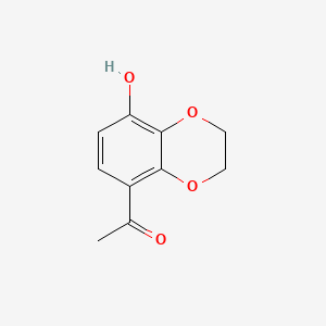 1-(2,3-Dihydro-8-hydroxy-1,4-benzodioxin-5-yl)ethan-1-one