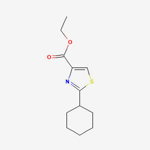 Ethyl 2-cyclohexylthiazole-4-carboxylate