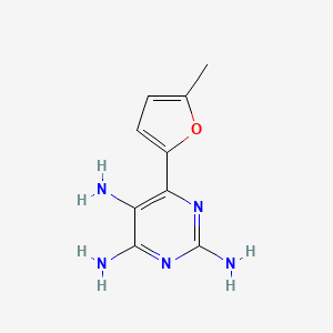 6-(5-Methyl-2-furyl)pyrimidine-2,4,5-triamine