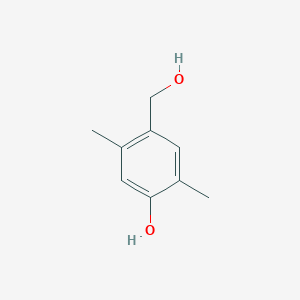 molecular formula C9H12O2 B8787575 4-(Hydroxymethyl)-2,5-dimethylphenol CAS No. 10496-93-2