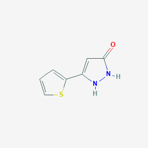 5-Thiophen-2-yl-2H-pyrazol-3-ol