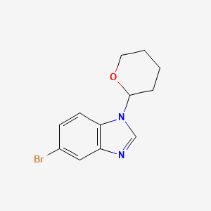 5-bromo-1-(tetrahydro-2H-pyran-2-yl)-1H-benzo[d]imidazole