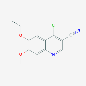 4-Chloro-6-ethoxy-7-methoxyquinoline-3-carbonitrile