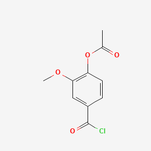 4-Acetoxy-3-methoxybenzoyl chloride