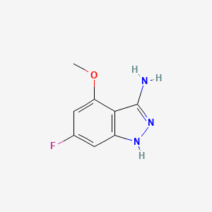 6-Fluoro-4-methoxy-1H-indazol-3-amine