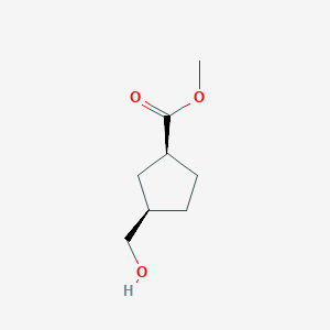 methyl (1S,3R)-3-(hydroxymethyl)cyclopentane-1-carboxylate