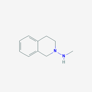 molecular formula C10H14N2 B8788006 N-methyl-3,4-dihydro-1H-isoquinolin-2-amine CAS No. 94314-66-6