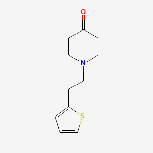 4-Piperidinone, 1-[2-(2-thienyl)ethyl]-