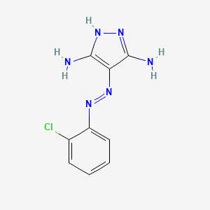 3,5-Diamino-4-[(2-Chlorophenyl)Hydrazono]Pyrazole