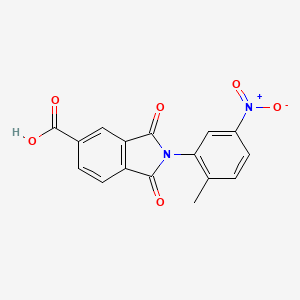 N-(4-nitro-o-tolyl)-4-carboxyphthalimide