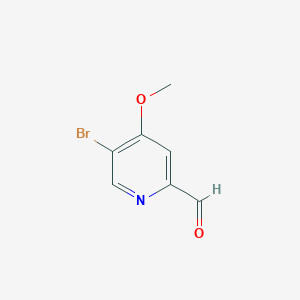 5-Bromo-4-methoxypicolinaldehyde