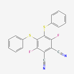 3,6-Difluoro-4,5-bisphenylthiophthalonitrile