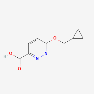 6-(Cyclopropylmethoxy)pyridazine-3-carboxylic acid