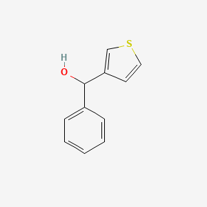 molecular formula C11H10OS B8788371 Phenyl(thiophen-3-yl)methanol 