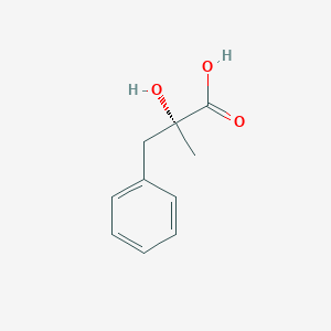 molecular formula C10H12O3 B8788422 (2R)-2-hydroxy-2-methyl-3-phenylpropanoic acid CAS No. 63742-14-3