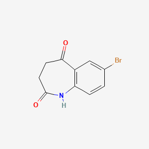 7-Bromo-3,4-dihydro-1H-1-benzazepine-2,5-dione