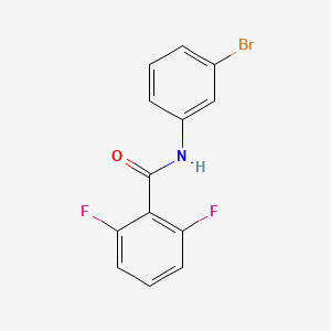 N-(3-bromophenyl)-2,6-difluorobenzamide