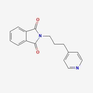 B8788475 N-[3-(4-Pyridyl)propyl]phthalimide CAS No. 84200-08-8