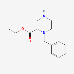 Ethyl 1-benzylpiperazine-2-carboxylate