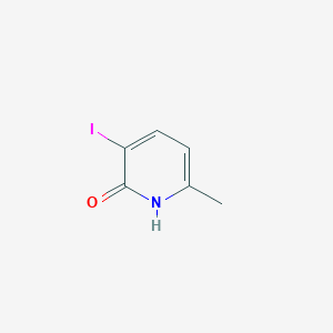 molecular formula C6H6INO B8788631 3-iodo-6-methylpyridin-2(1H)-one 