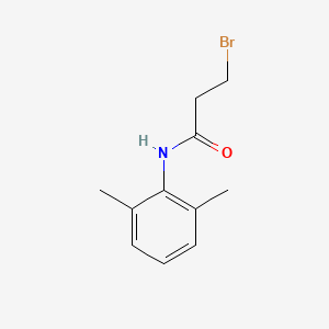 molecular formula C11H14BrNO B8788739 3-bromo-N-(2,6-dimethylphenyl)propanamide 