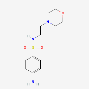 4-Amino-N-(2-(4-morpholinyl)ethyl)benzenesulfonamide