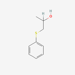 molecular formula C9H12OS B8788803 2-Propanol, 1-phenylthio- CAS No. 937-56-4