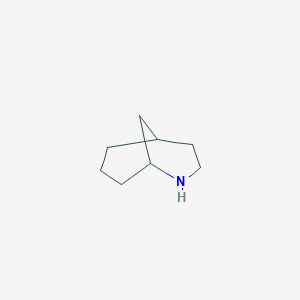 molecular formula C8H15N B8788860 2-Azabicyclo[3.3.1]nonane CAS No. 280-66-0