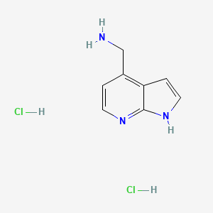 (1h-Pyrrolo[2,3-b]pyridin-4-yl)methanamine dihydrochloride