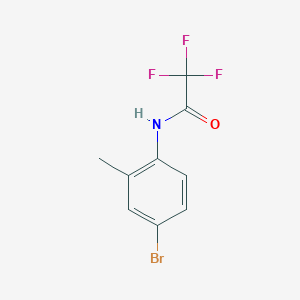 N-(4-bromo-2-methylphenyl)-2,2,2-trifluoroacetamide