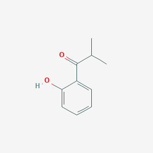 molecular formula C10H12O2 B8789074 1-(2-Hydroxyphenyl)-2-methylpropan-1-one CAS No. 6640-69-3