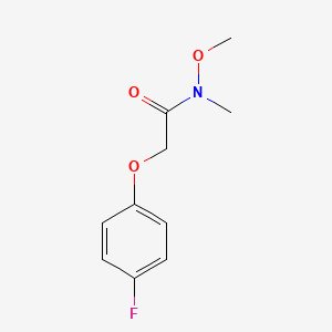 2-(4-fluorophenoxy)-N-methoxy-N-methylacetamide