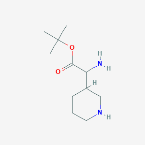 tert-Butyl amino(piperidin-3-yl)acetate